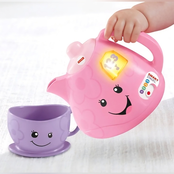 Fisher-Price Laugh & Learn Tea for Two Tea Set - Picture 5 of 7